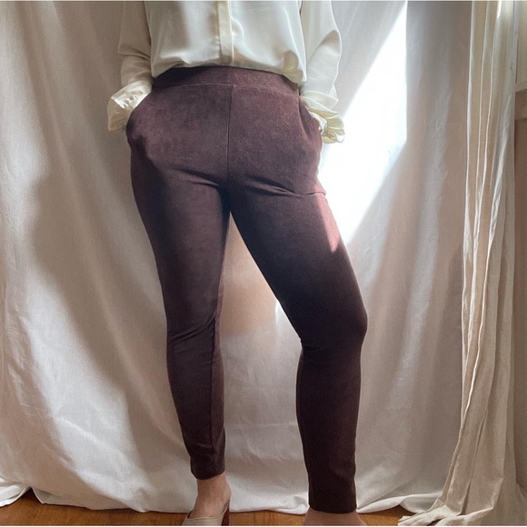 Lands End Corduroy Leggings - Picture 1 of 4